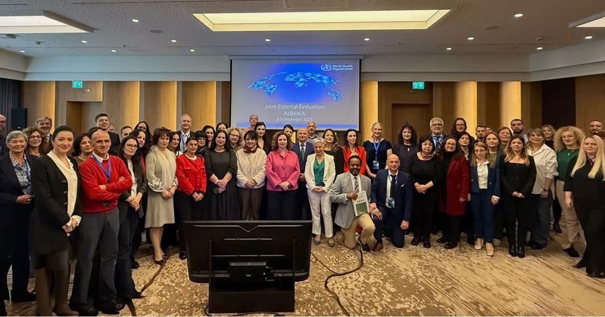 ASNR WHO JEE mission, Albanie December 2025