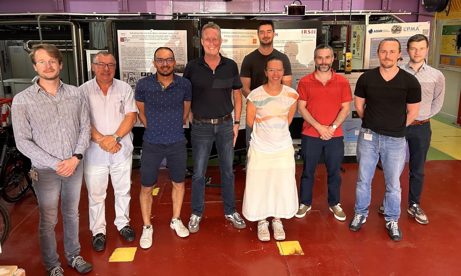 ASNR hosts the Dutch nuclear safety authority for a training on filtration at its Saclay site
