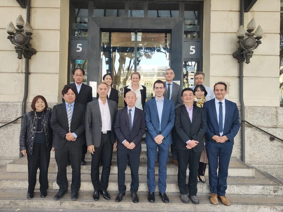 Japanese Inspectors at the Lyon Division