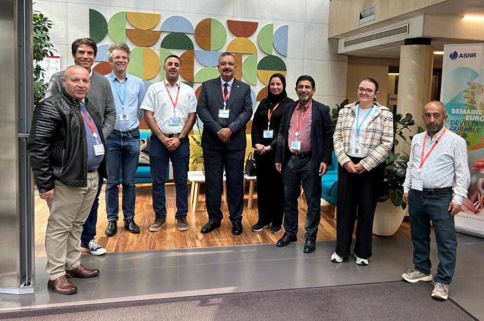 Iraqi Radiation Protection Centre visits ASNR in Fontenay-aux-Roses